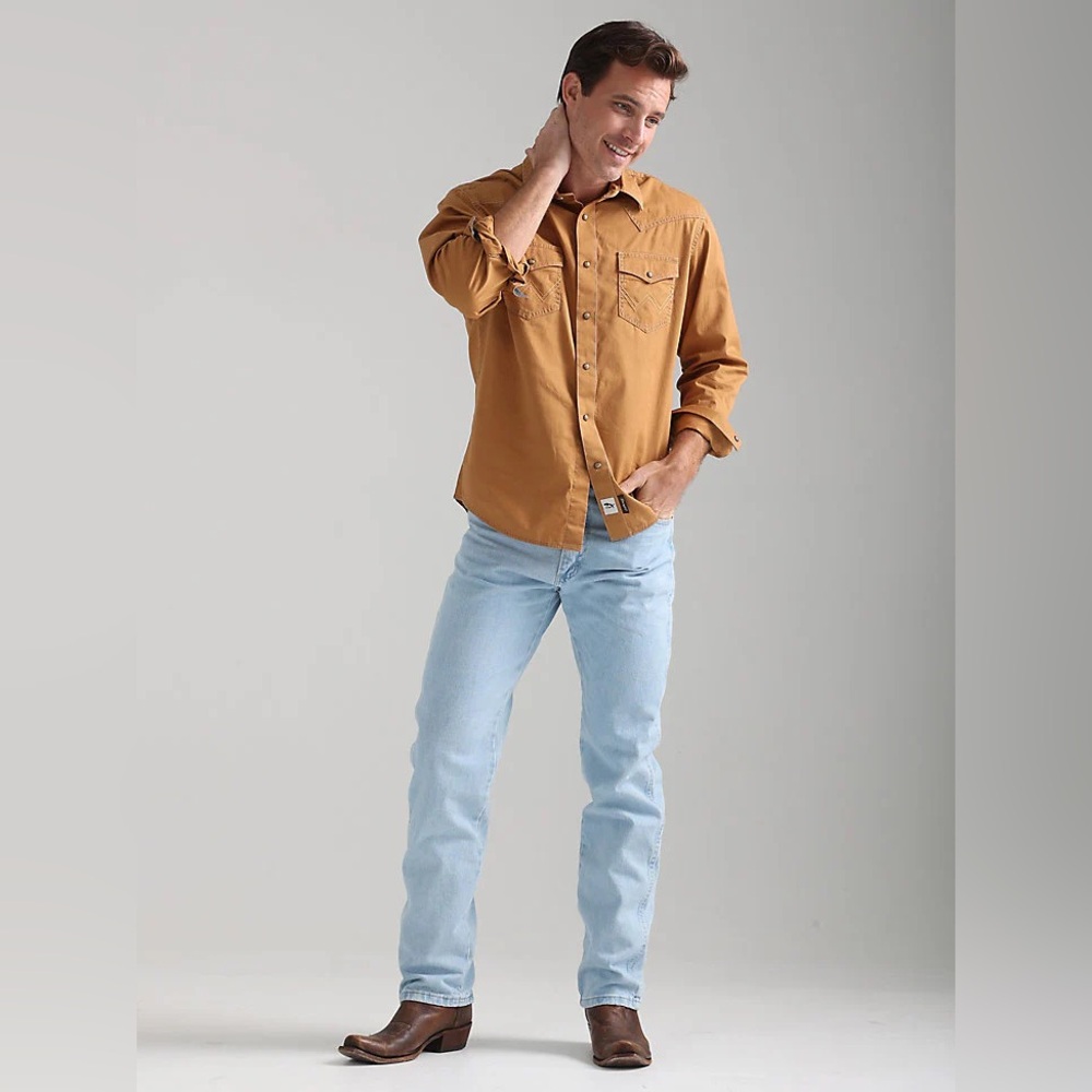 WRANGLER Men's Wrangler Cowboy Cut Blue Jean - 13MWZGH